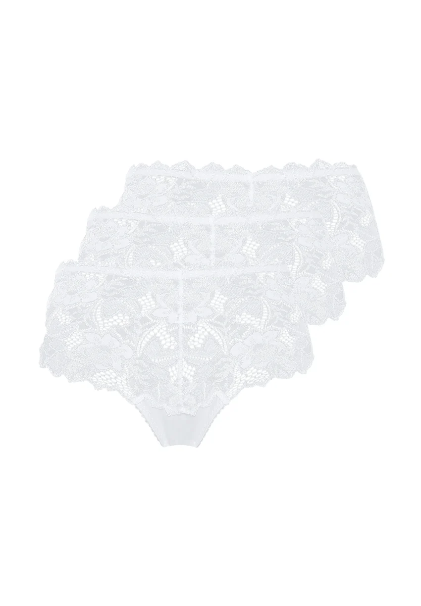 Lot de 3 culottes Arum Blanc