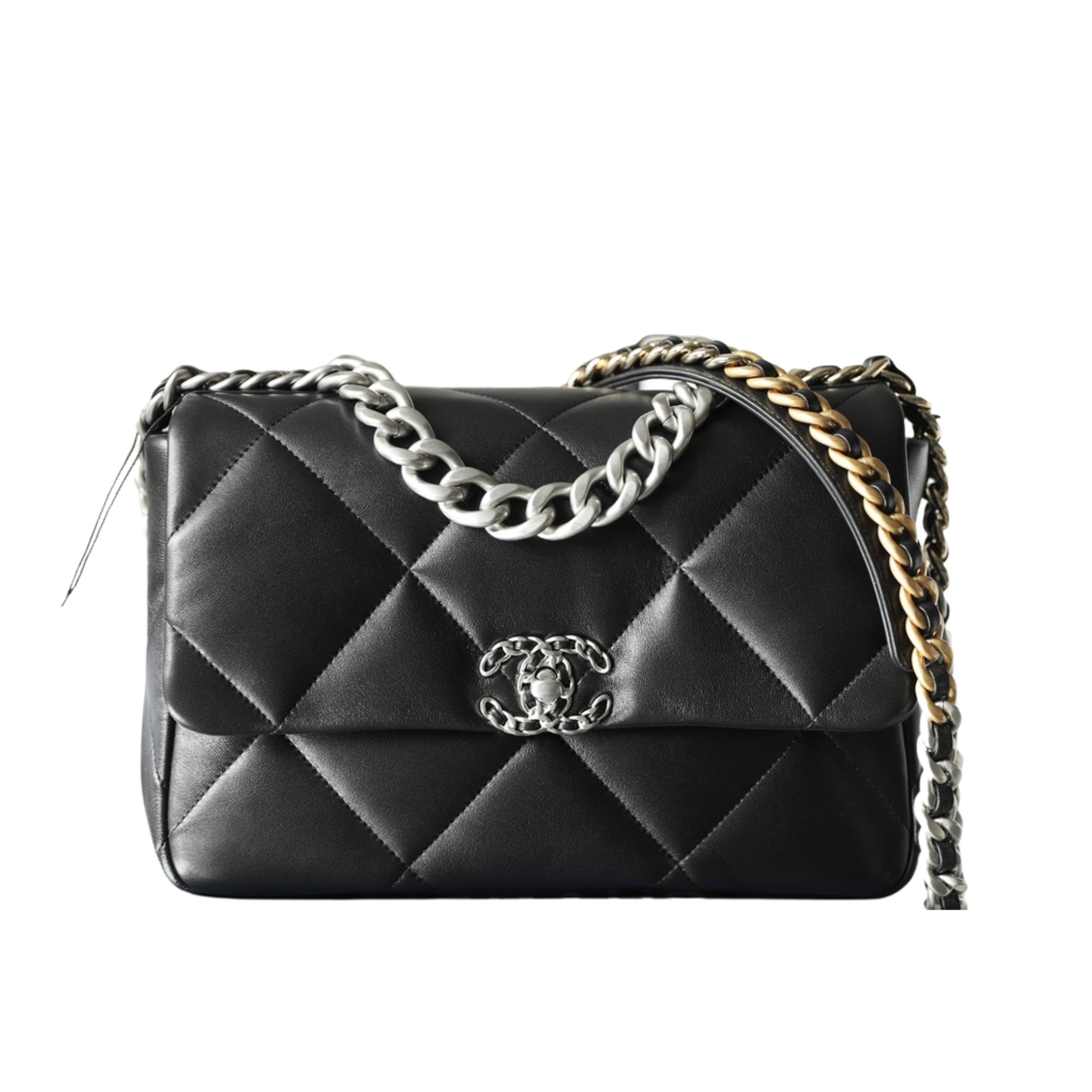 Chanel 19 Flap Bag Black 30cm