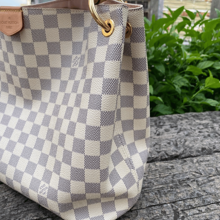 Louis Vuitton Graceful PM Damier Azur 13.8 Inches N42249