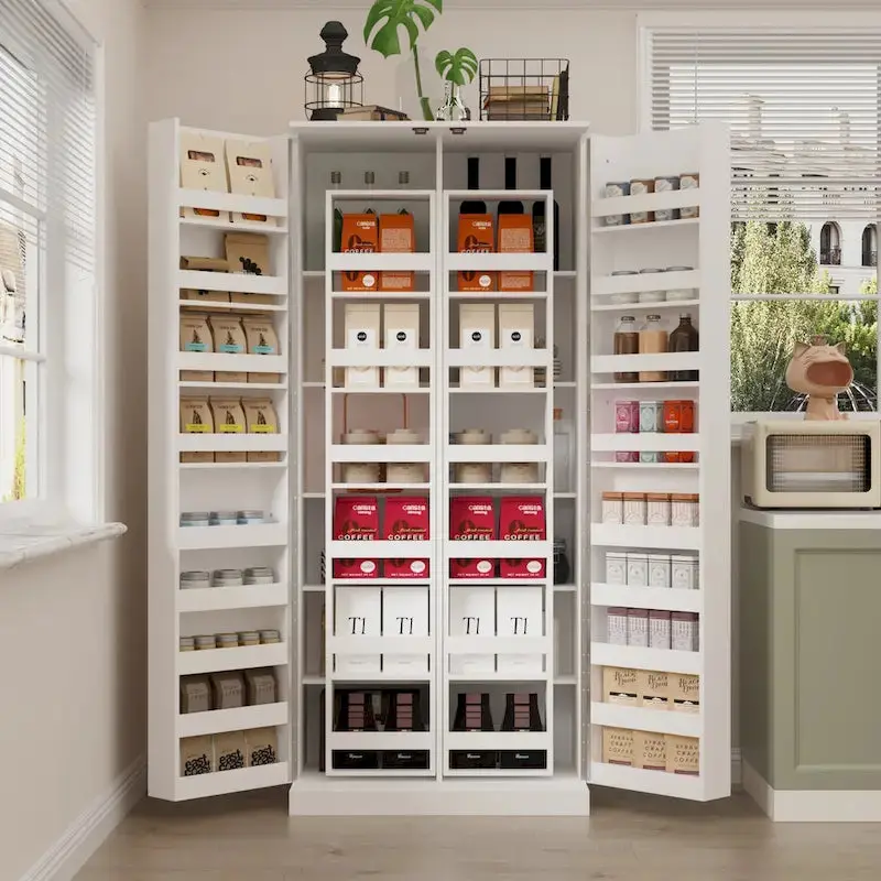 Smart Kitchen Organizer Cabinet – 31.5-Inch Compact Storage Solution