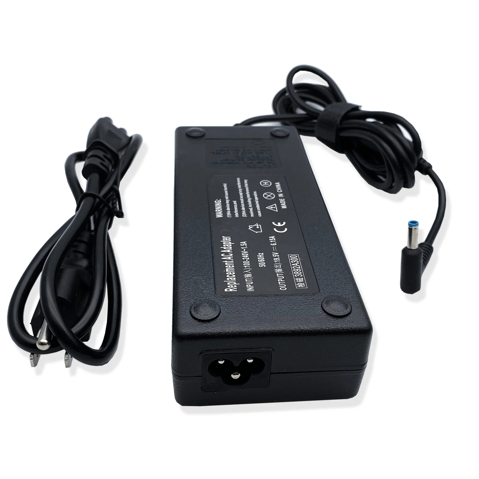 120W AC Adapter Charger for Universal USB-C G2 G5 Dock Station 5TW10UT 5TW10AA HSN-IX02 Laptop Blue Tip L41856-001 TPN-LA18 L41423-002 Power Supply 19.5V 6.15A