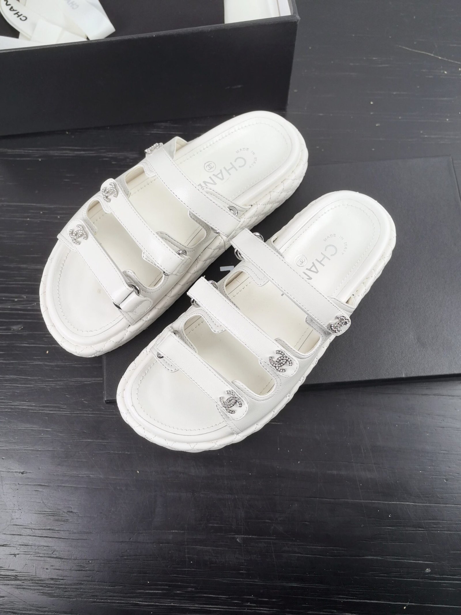 Chanel Slipper Sandals