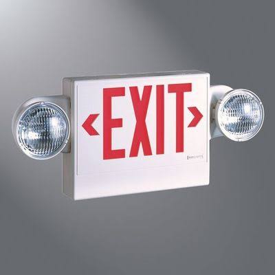 Sure-Lites LPXC25 Universal Emergency Exit Light, L4993713