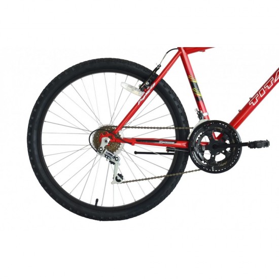 Pioneer 12-Speed Men’s Mountain Bike, Red