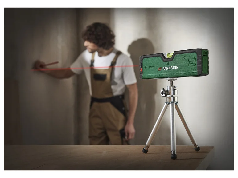 PARKSIDE® Niveau à bulle laser PLW A5, avec trépied