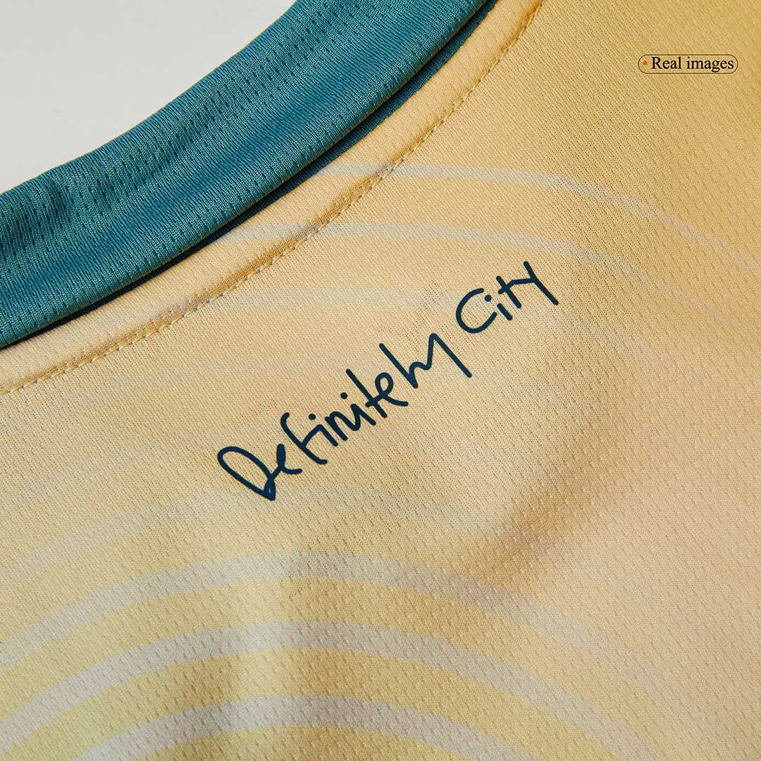 Manchester City Fourth Away Kids Soccer Jerseys Kit