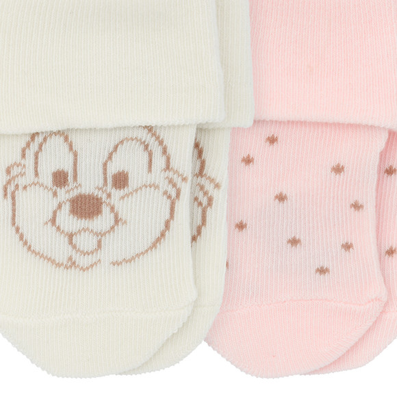 Topomini 2 Paar Bambi Socken mit Umschlagbündchen