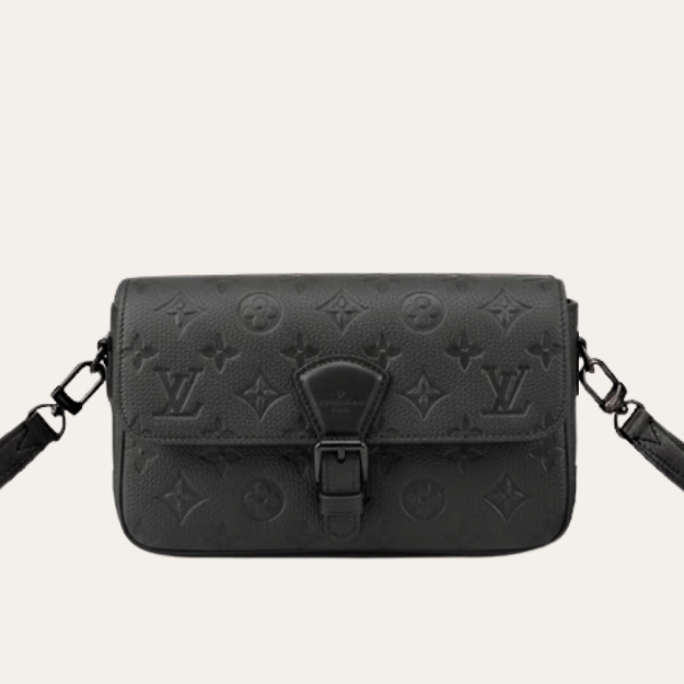 Louis Vuitton S-Cape Messenger Monogram Empreinte Black 9 Inches