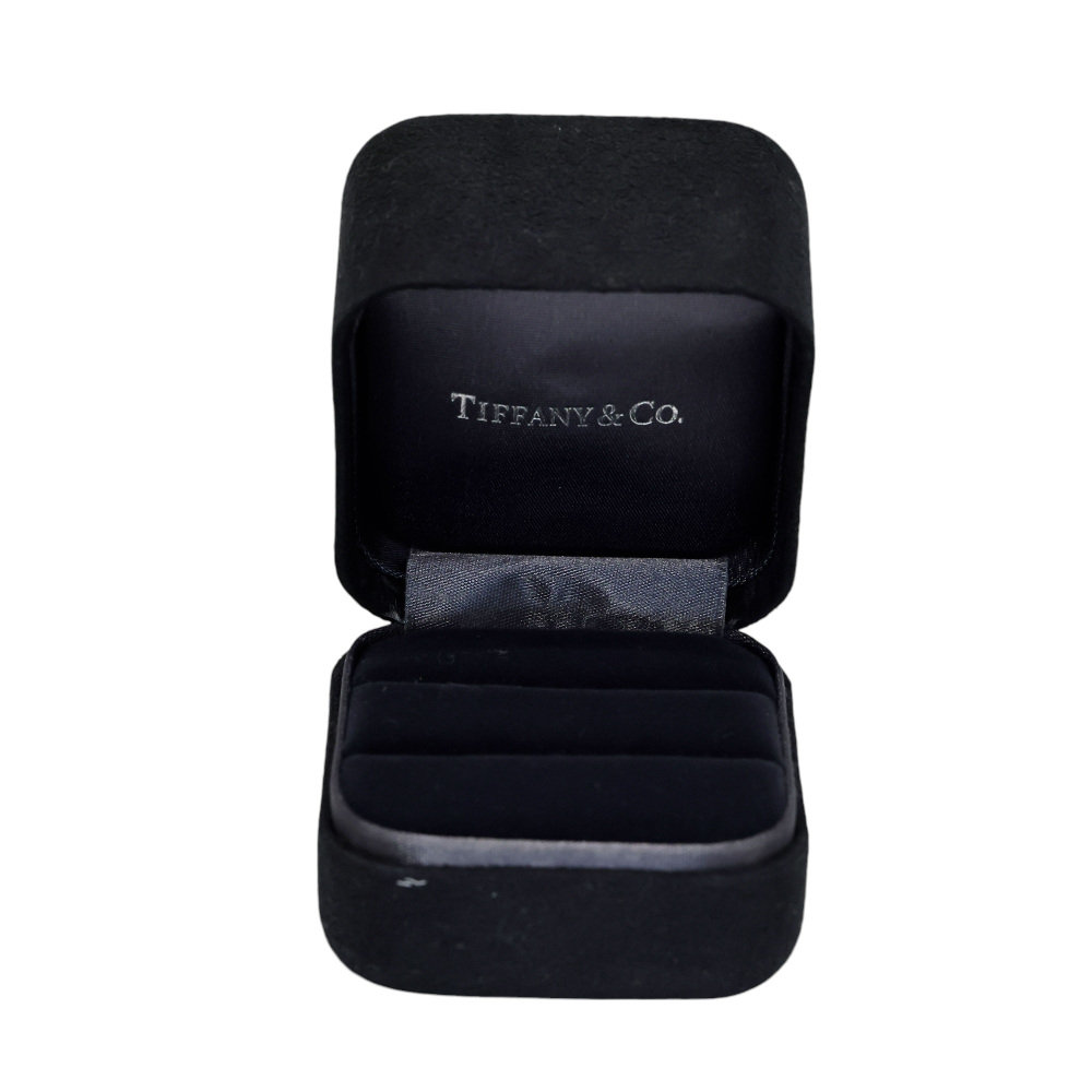 Tiffany & Co. Knife Edge Ring Platinum Diamond