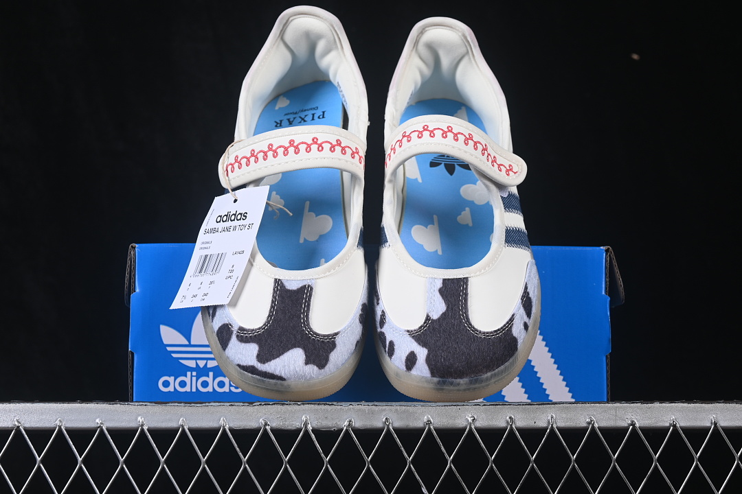 Adidas Mary Jane Lazy Life Shoes Navy Blue/White LA1428