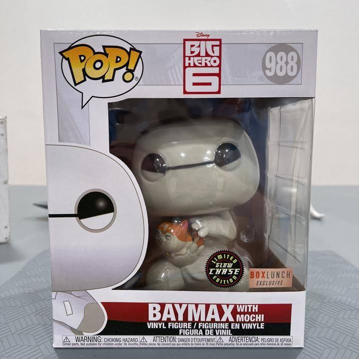 Funko Pop! Big Hero 6 #988 - Baymax [6 inch] with Mochi Exclusive