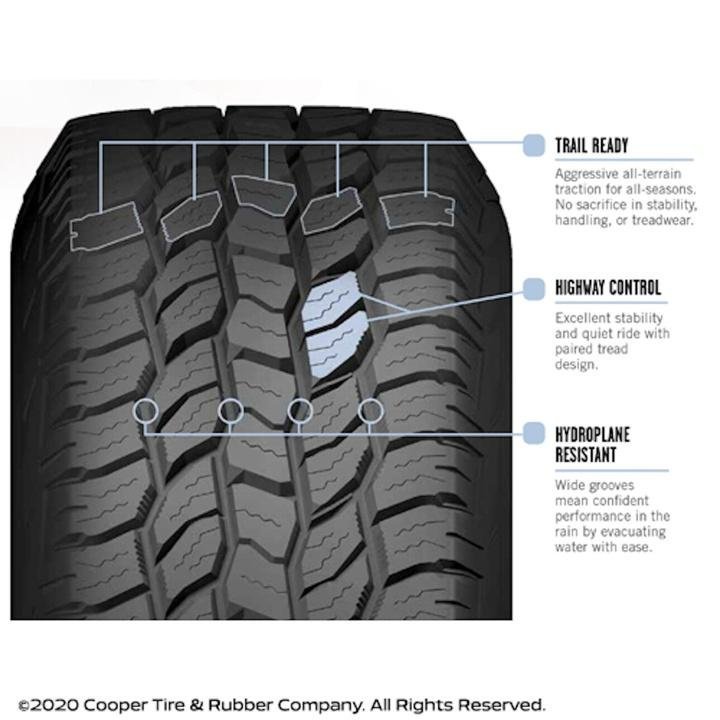 cooper-Discoverer A/T All-Season LT265/75R16 123R Tire