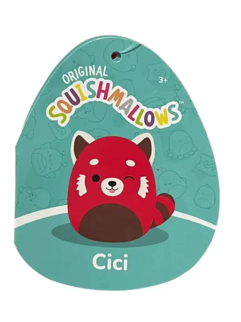 Squishmallows Cici the Red Panda 7.5