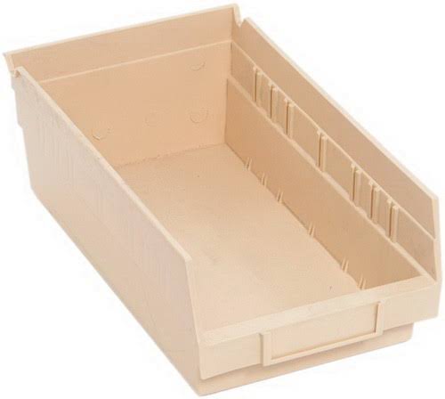 Quantum 4x22 Economy Shelf Bins - QSB102-Black