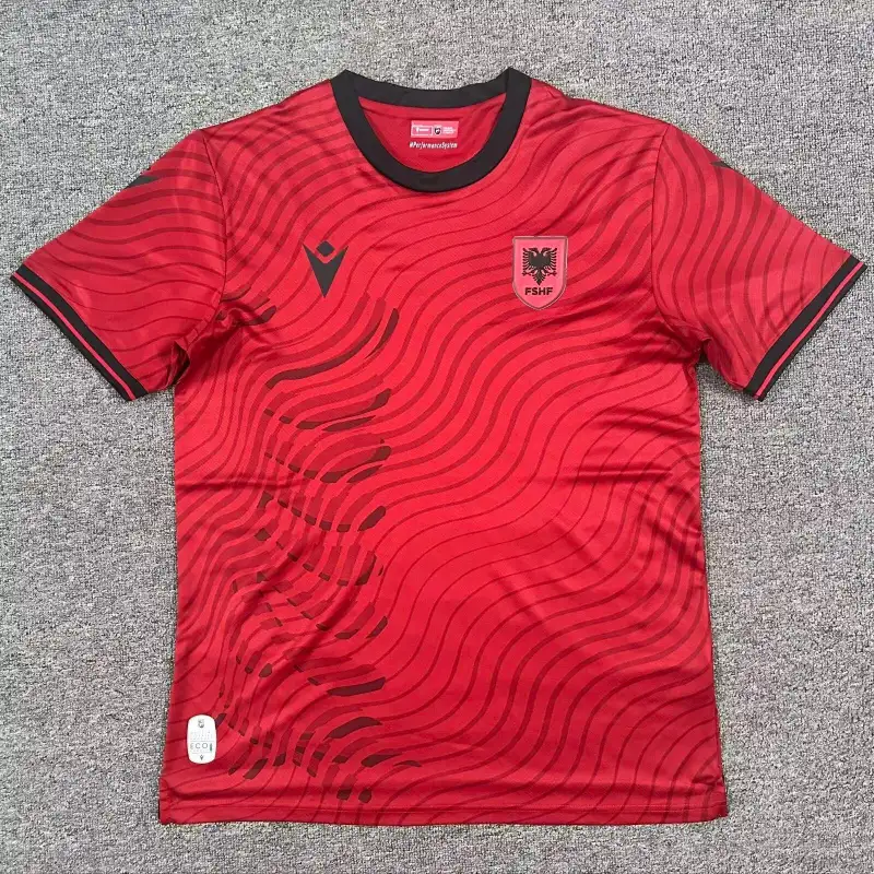 Albania 25/26 Home Red Jersey S-XXL
