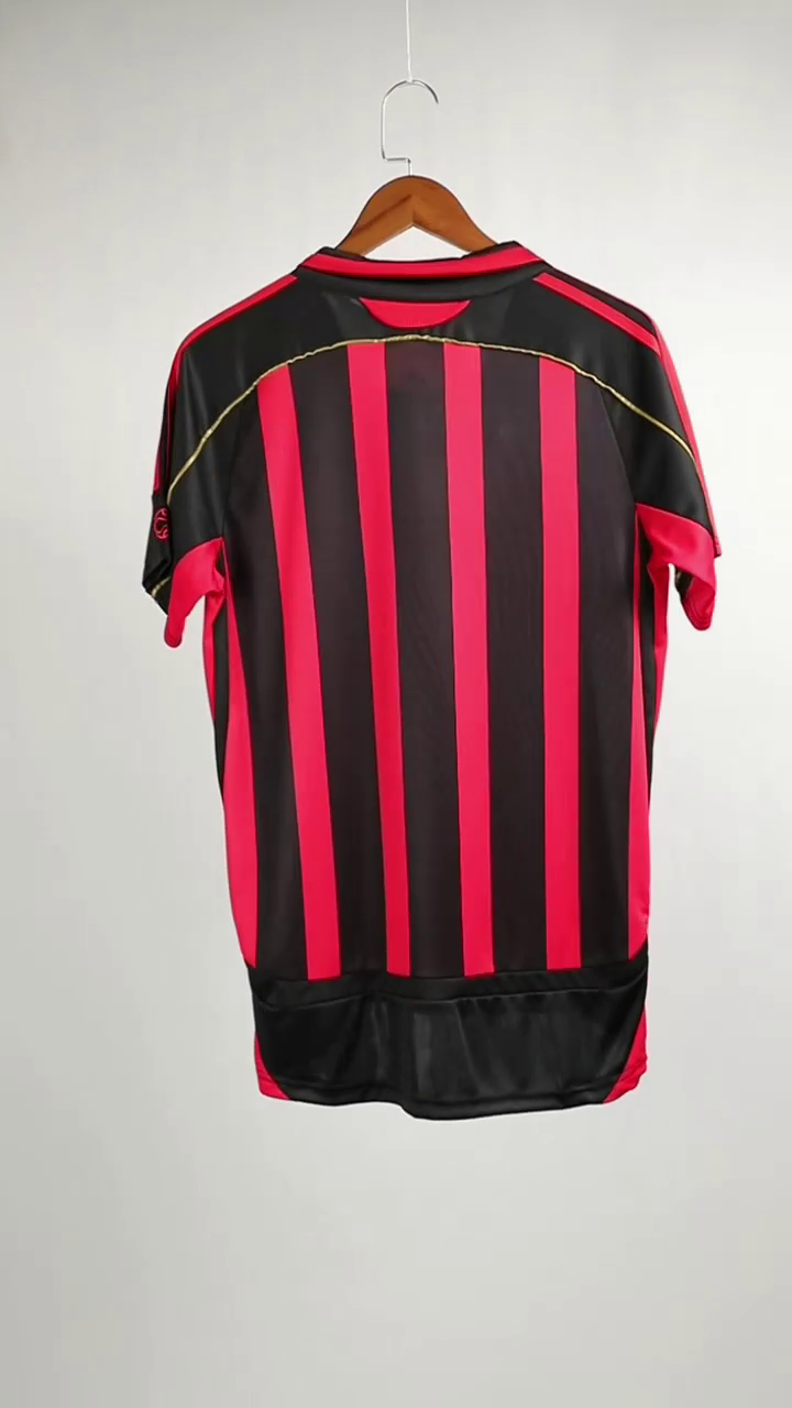 Retro Soccer Jersey AC Milan Home 2006/07