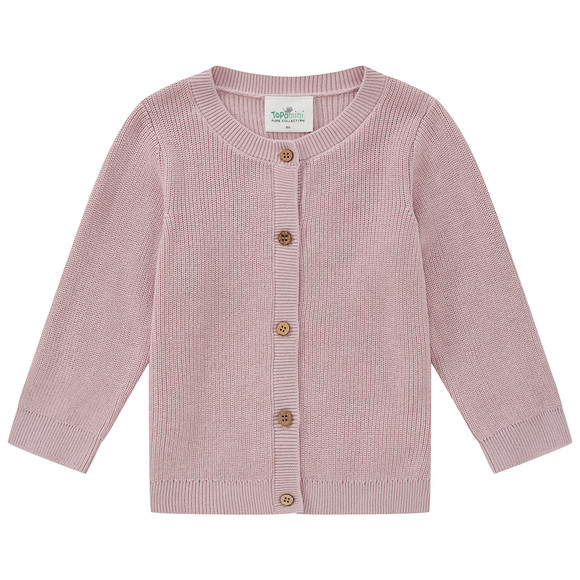 Topomini Pure Collection Baby Strickjacke mit Applikation