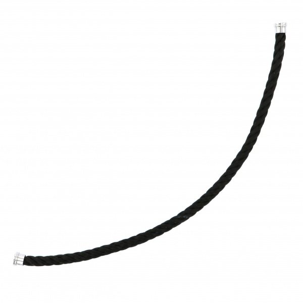 FRED Force 10 (lm) Steel Cable Black 18 Stainless Bracelet Stainless Steel
