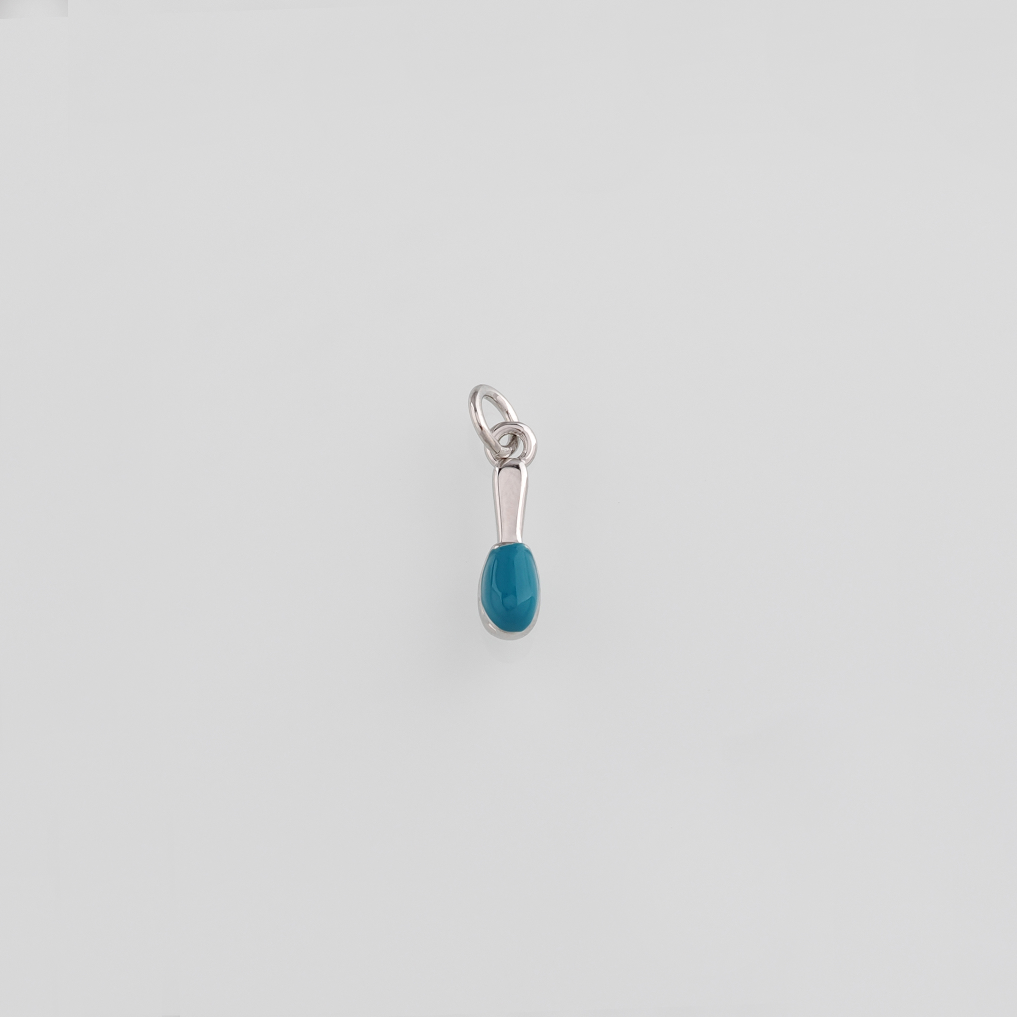 18K Gold Filled Toothbrush Pendant,Enamel Toothbrush Charm Earrings Necklace for DIY Jewelry Making Supply