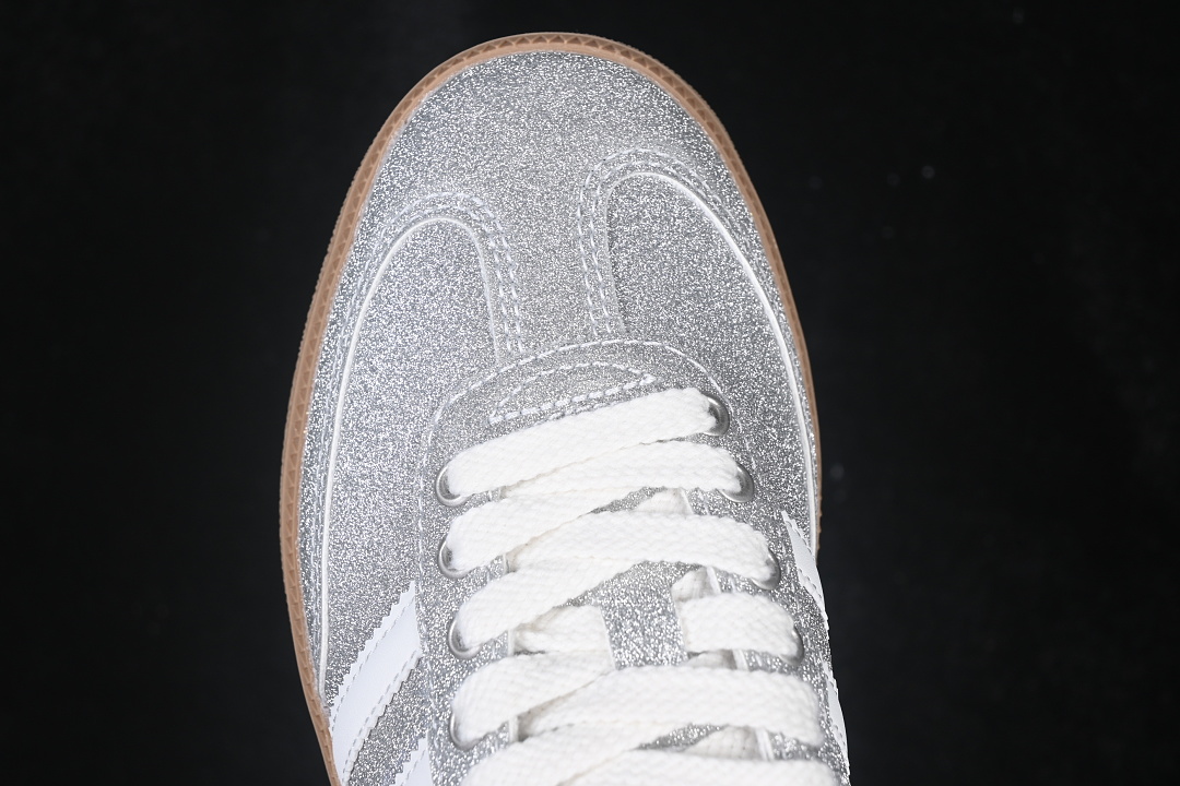 Adidas Samba Og Clover Casual Board Shoes Silver/Argentous KI6264