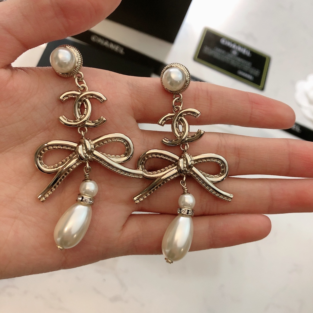 Chanel Ear studs  earrings High original - cnluxepick
