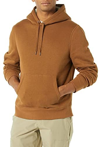 Men's Sherpa-Lined Pullover Hoodie Sweatshirt
