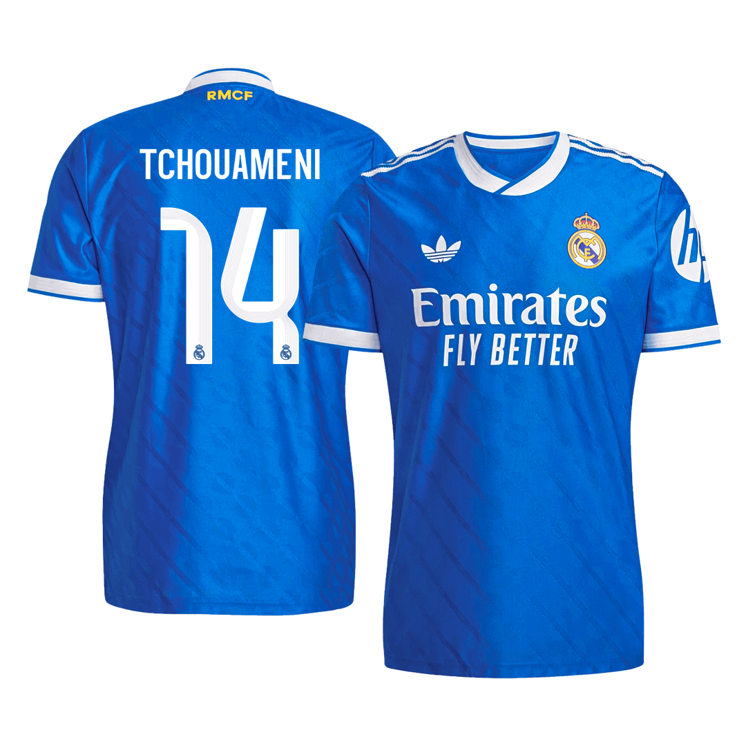 TCHOUAMENI #14 Real Madrid Third Away Player Version Jersey 2025/26