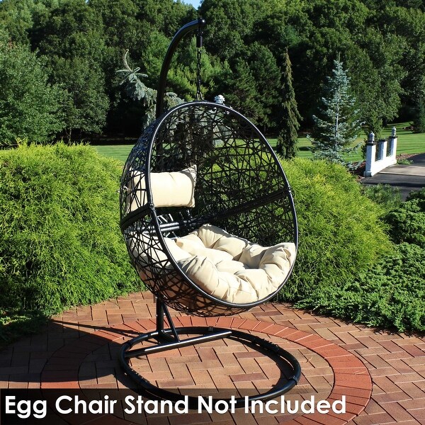 Sunnydaze Jackson Hanging Egg Chair