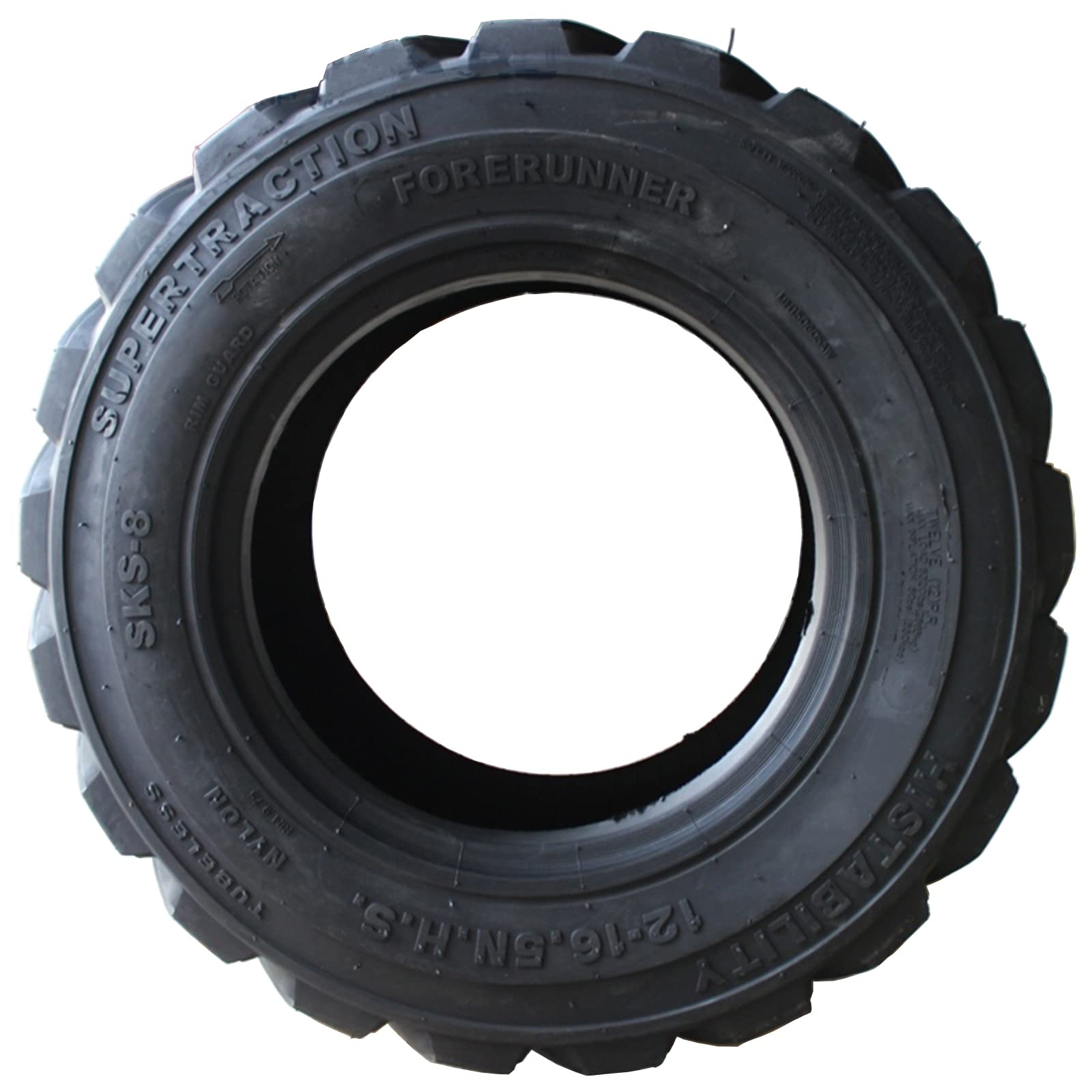 2026 Premium 10-16.5 12PR Tire SKS-1 for Heavy Loads Tubeless – Durable Construction, Reliable Performance, Suitable for Trailers, Skid Steer Loaders, and Construction Equipment