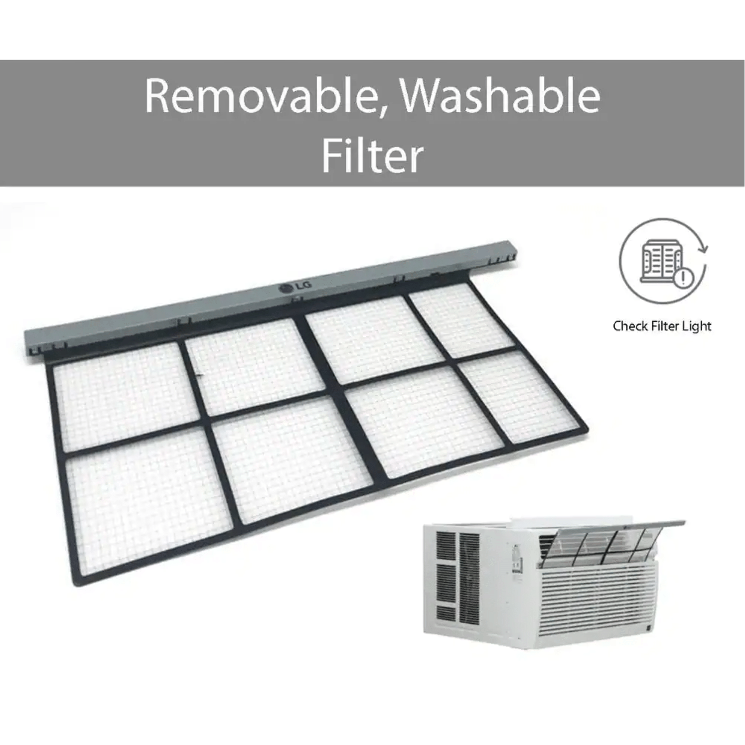 LG Electronics 8,000 BTU 115-Volt Window Air Conditioner LW8016ER