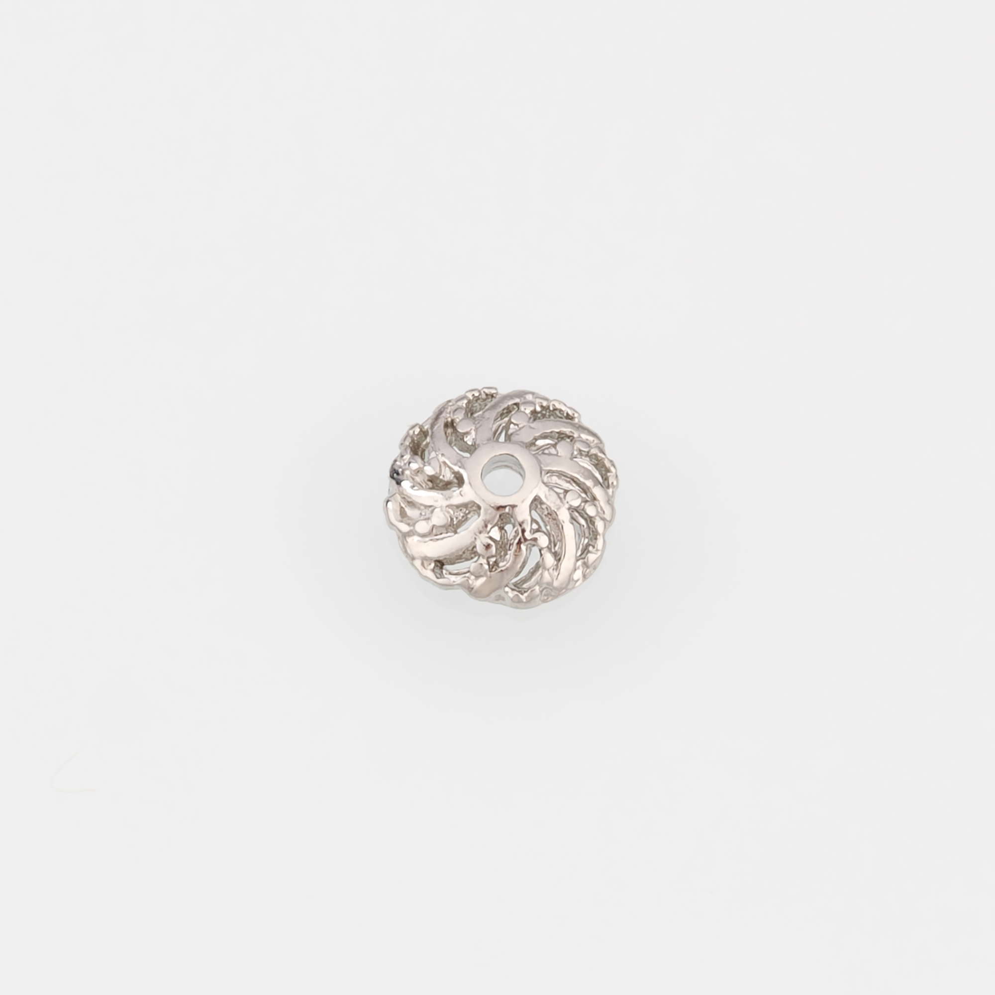 50Pcs 18K Gold Filled Bead Caps,Flower Bead Caps for Bracelet Jewelry Necklace Making Supply