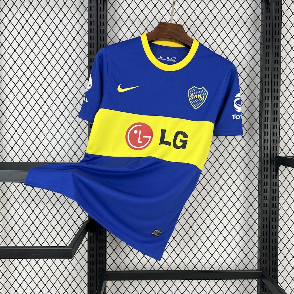 Boca Juniors 2010-11 Home Retro Jersey