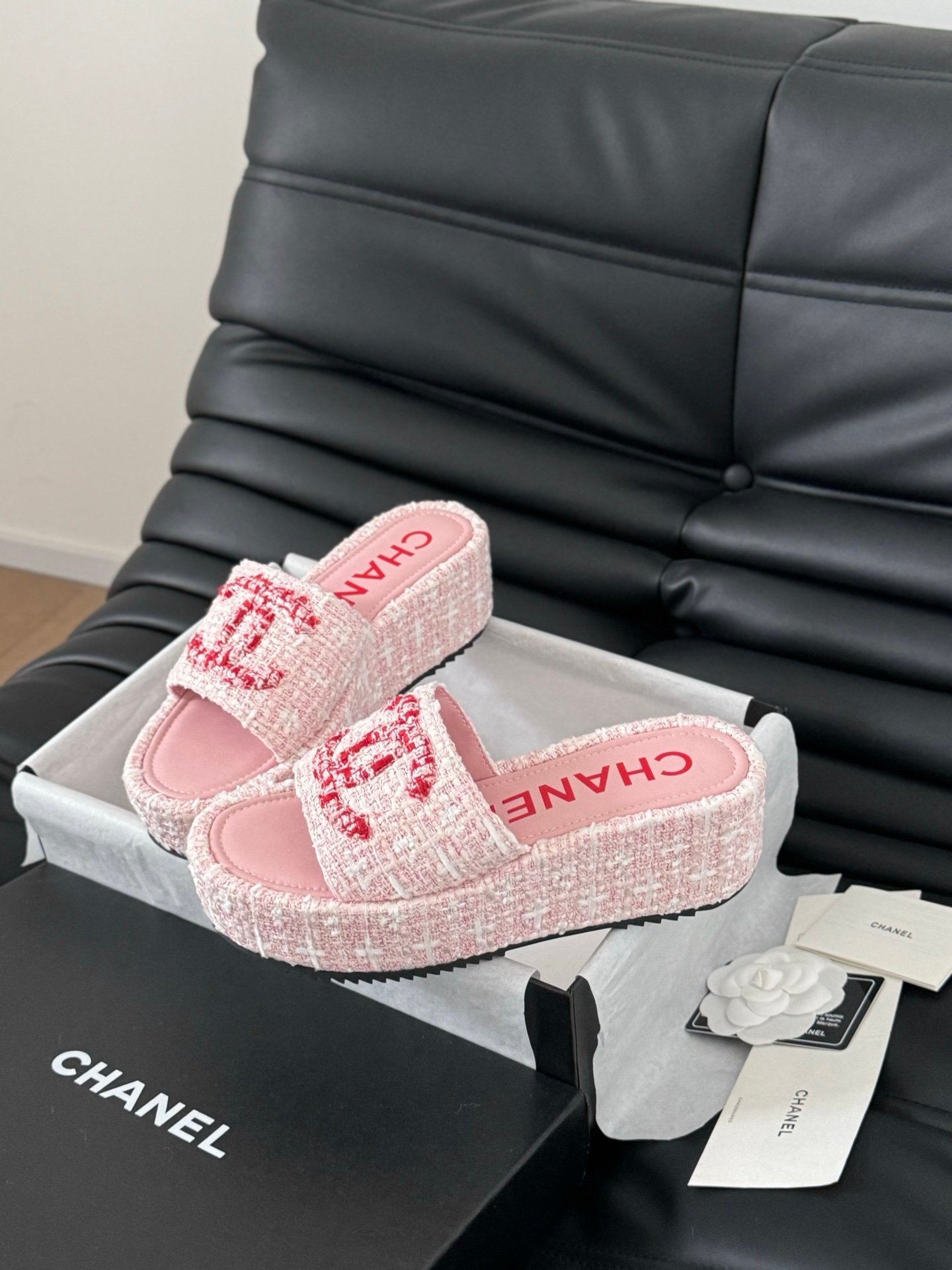 Chanel Slipper Sandals