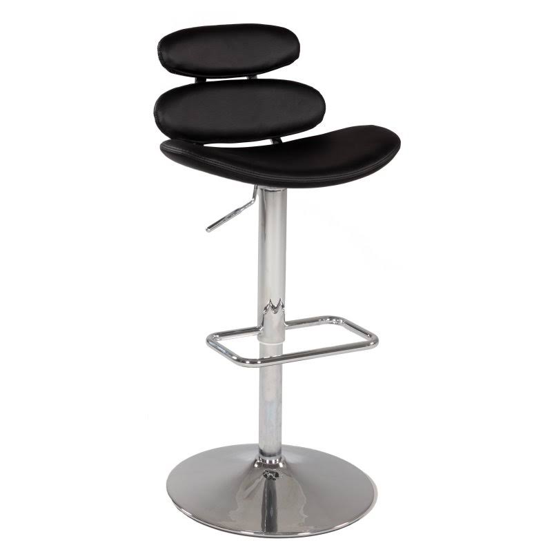 Chintaly Pneumatic GAS Lift Swivel Height Stool 0642-AS-RED