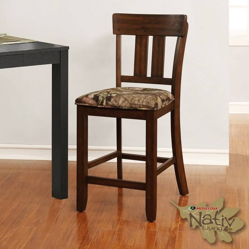 Linon The Mossy Oak Nativ Living Counter Stool - Single - Counter Height