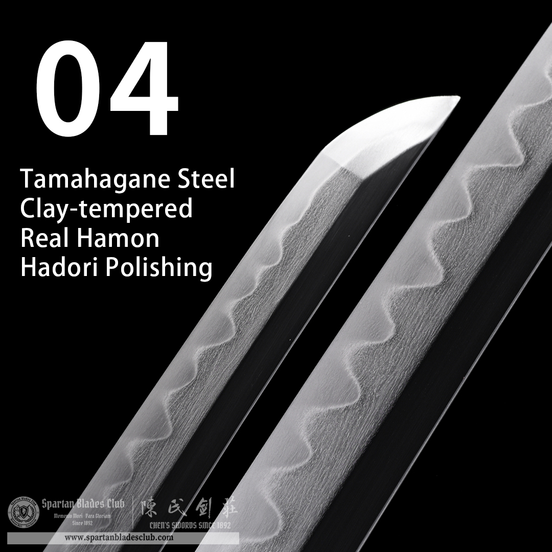 Custom Your Katana | Tamahagane Steel | Spartan Blades Club | CHEN'S SWORDS 1892 - Spartan Blades Club - 陳氏劍莊1892