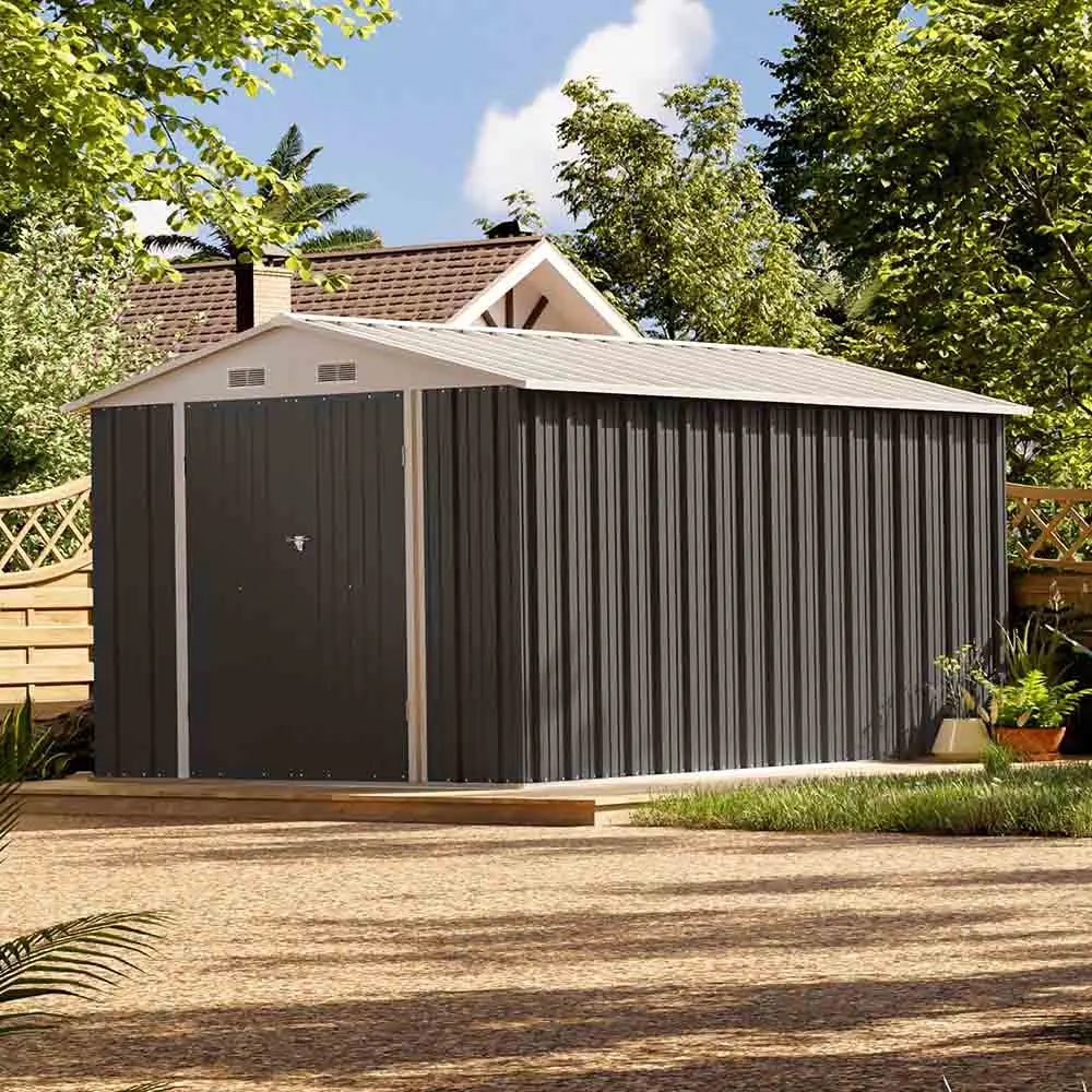 Patiowell 8x12 Metal Shed Pro