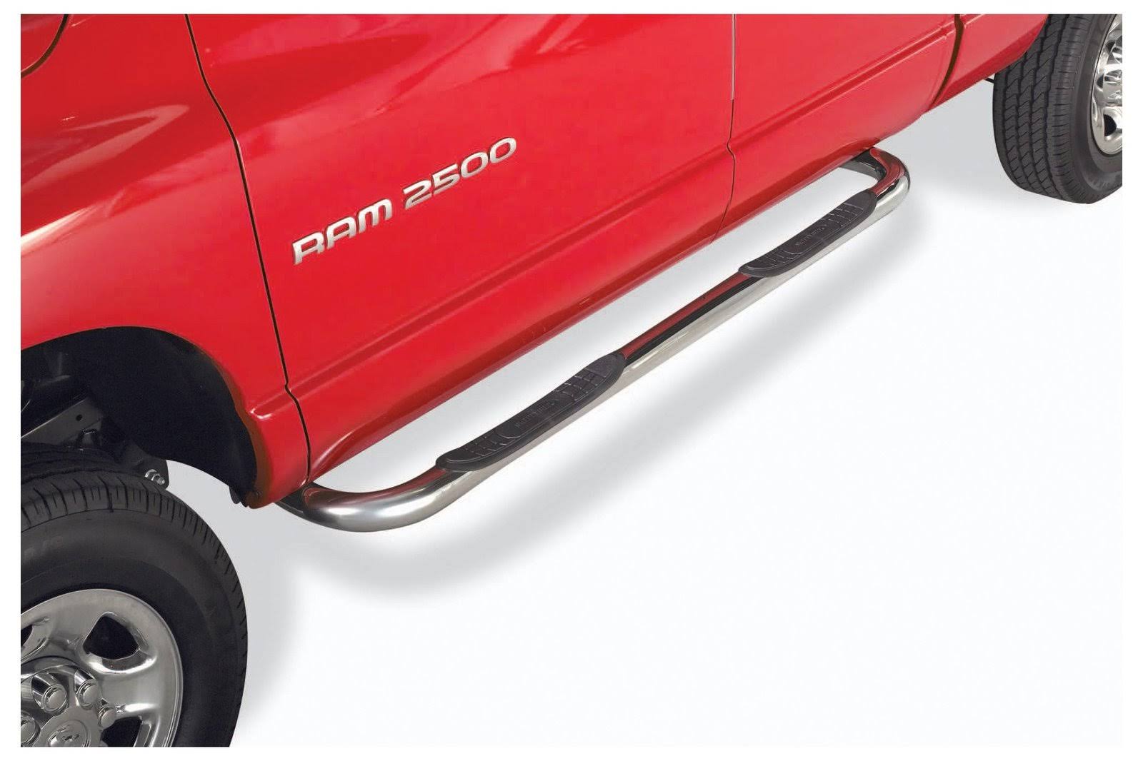 Smittybilt Sure Step 3x22 Diameter Side Bars (Stainless Steel) - DN250-S4S