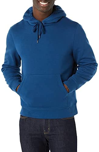 Men's Sherpa-Lined Pullover Hoodie Sweatshirt