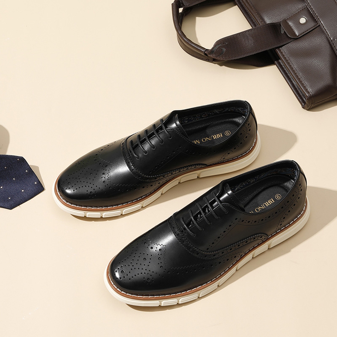 Men's Crossflex Dress Wingtip Derby Casual Oxford