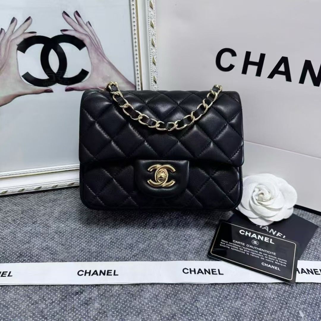 Chanel Mini CF Black