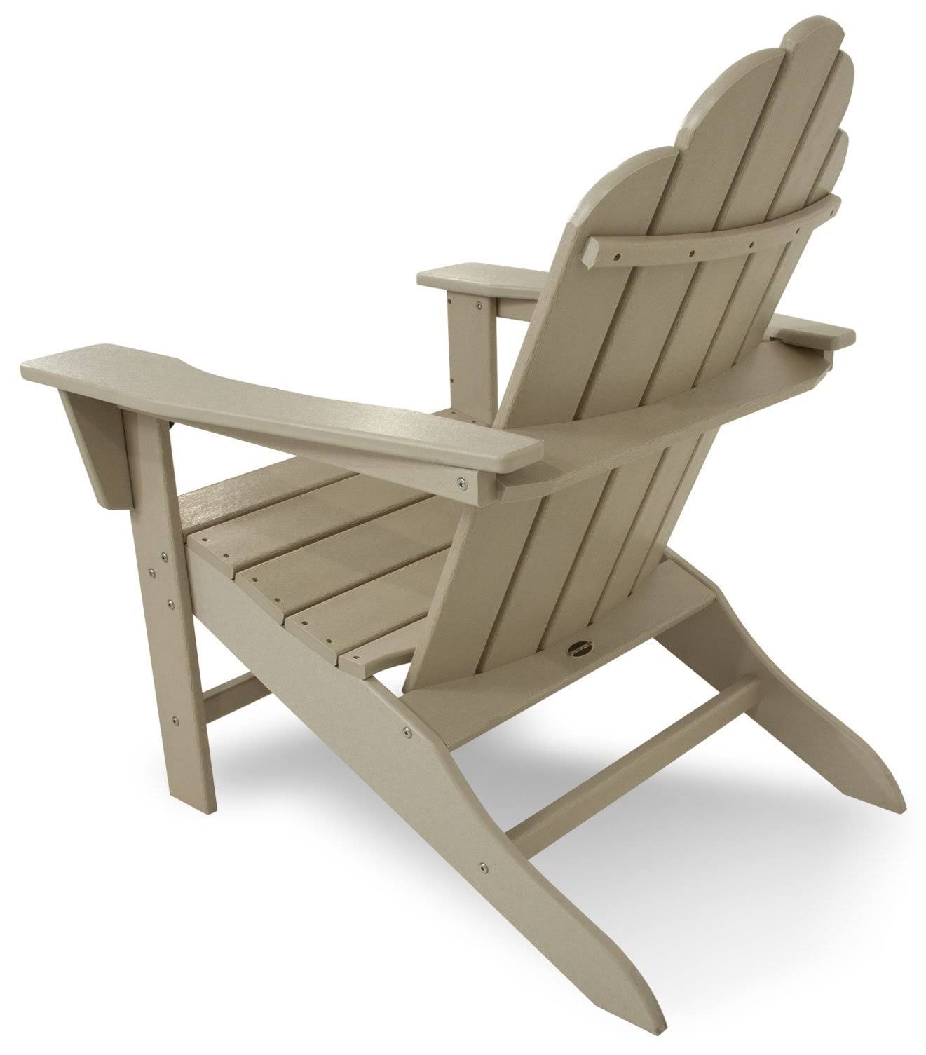 POLYWOOD Long Island Adirondack Chair - Sand