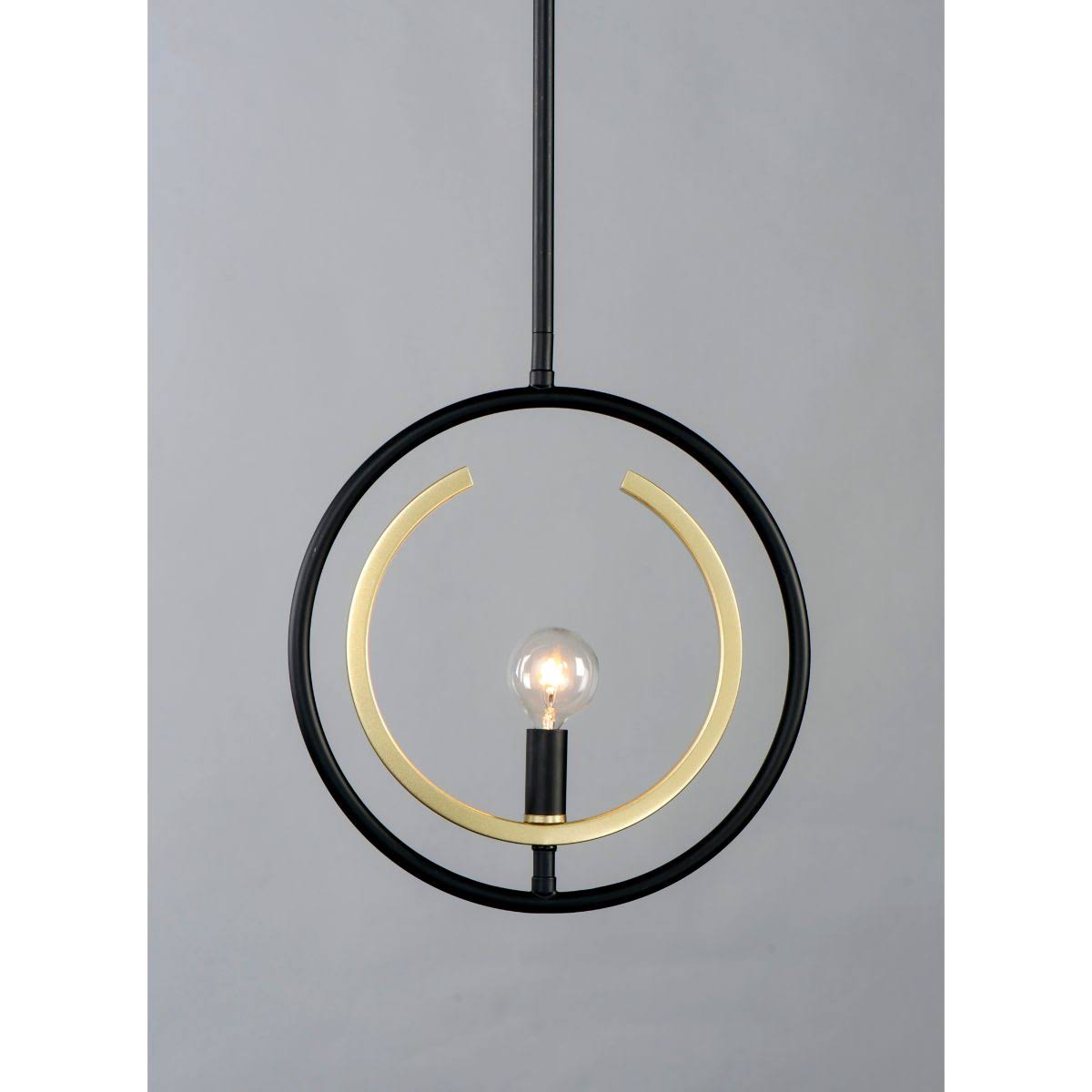 Maxim 12500BKGLD Clip-Flush Mount, Black