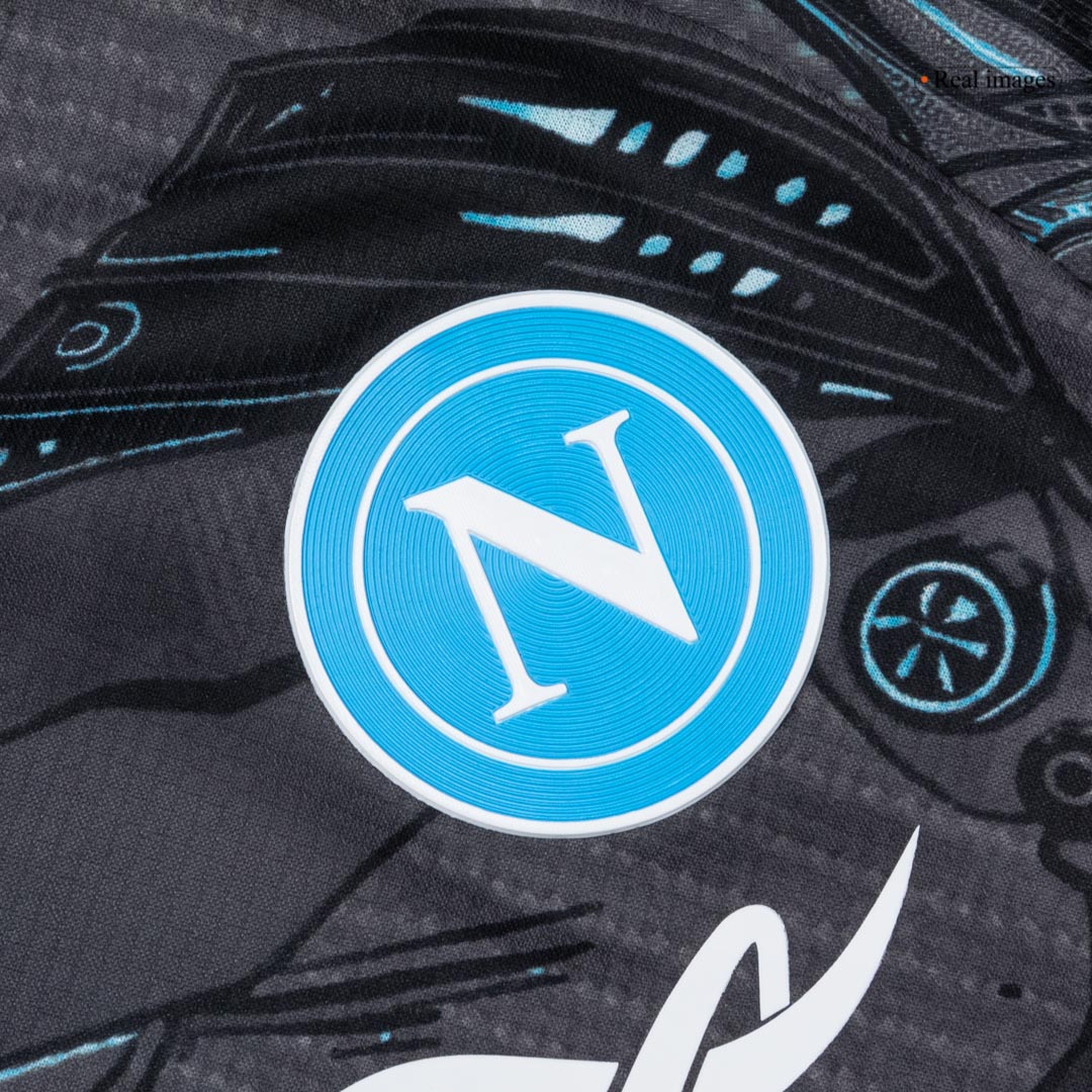 Napoli Pre-Match Soccer Jersey 2025/26 Black