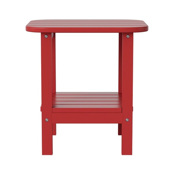 AllWeather Adirondack Style Patio Side Table