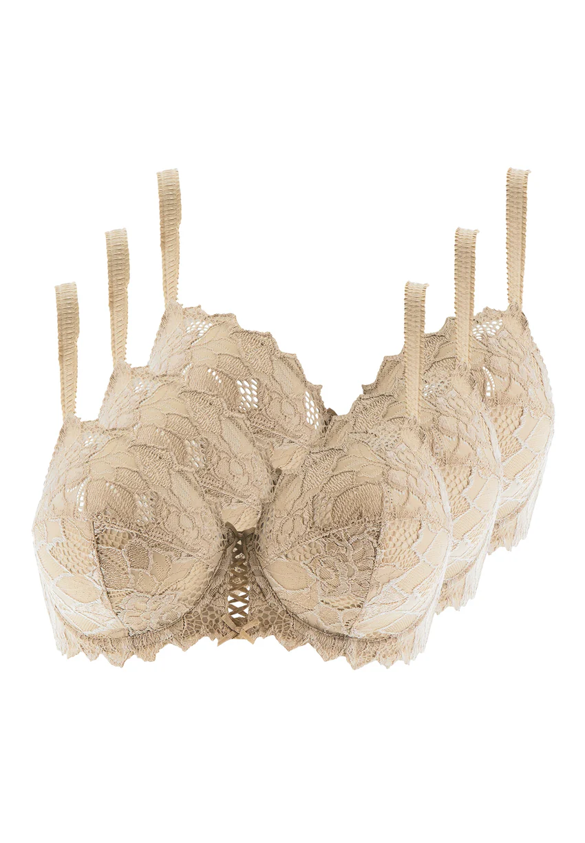 Lot de 3 soutiens-gorge Trio Arum Skin