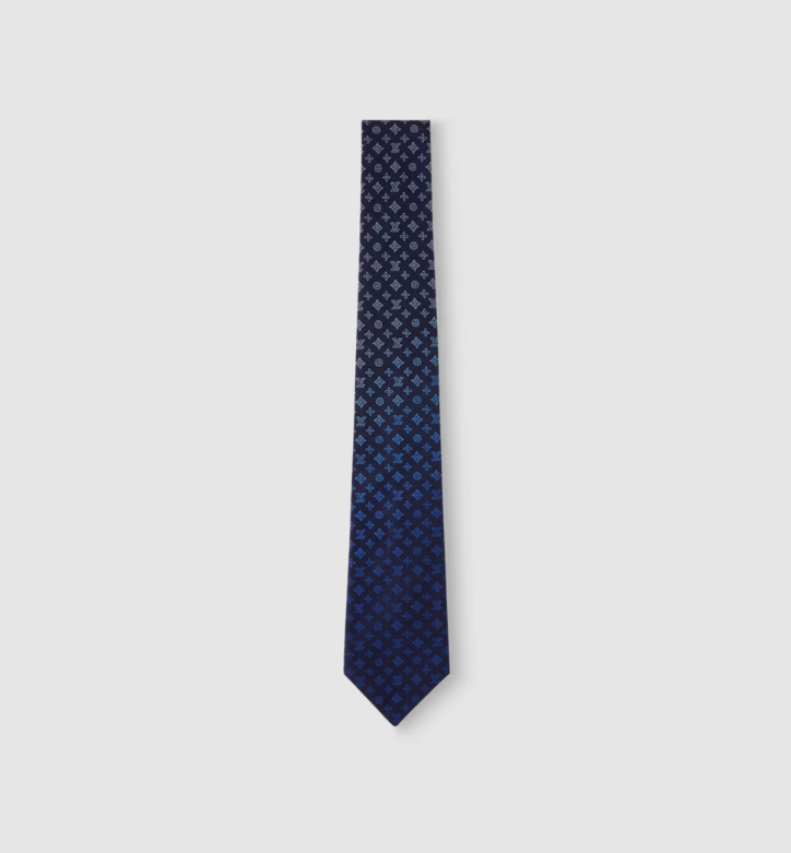 LOUIS VUITTON Monogram Blast Tie