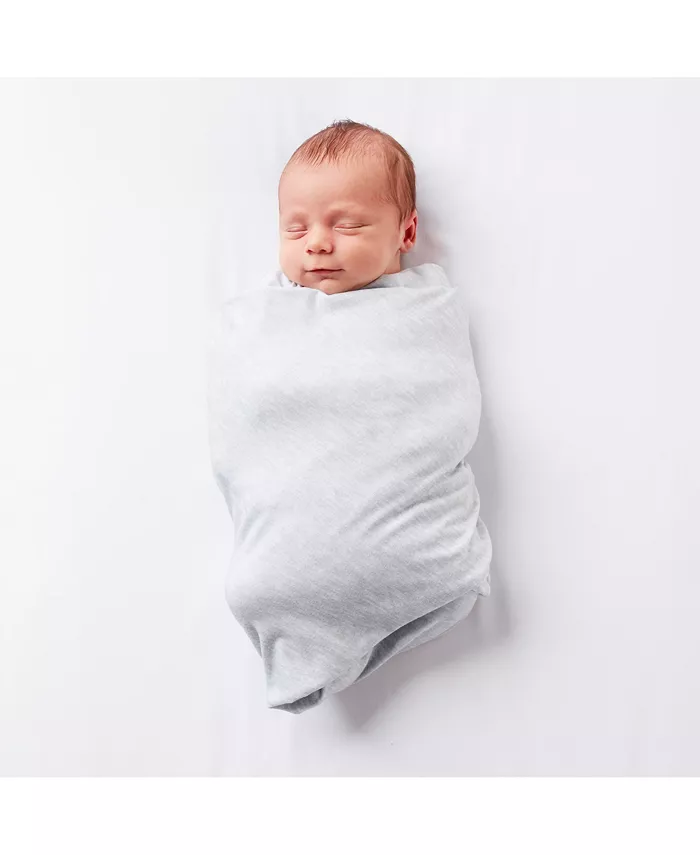 BreathableBaby Swaddle Blanket - 2 Pack - Premium Activewear Jersey Knit - Swaddle, Blanket, Nursing Cover and More
