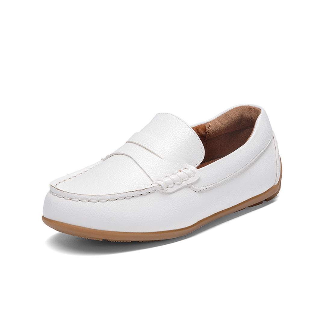 Boy's Casual Moccasin Style Slip-On Penny Loafers