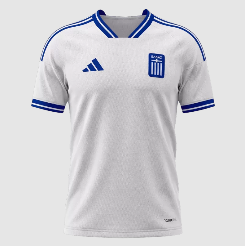 Greece Home Soccer Jersey World Cup 2026